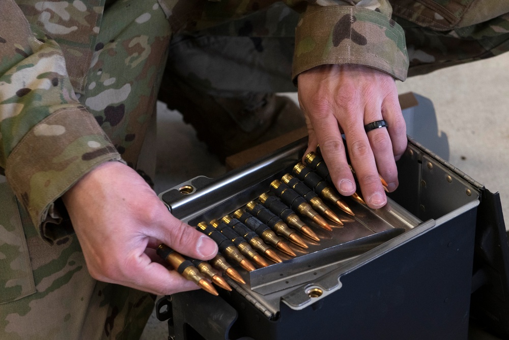 1/168th GSAB fire for aerial door gunnery