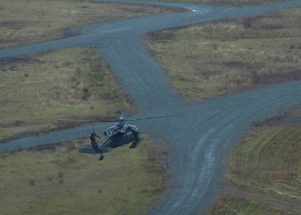 1/168th GSAB fire for aerial door gunnery