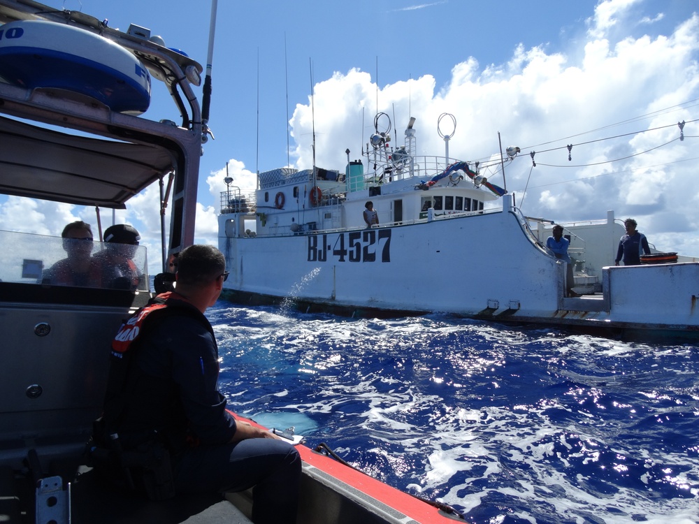 Coast Guard Cutter Oliver Berry returns to homeport after a 6 week patrol in Pacific