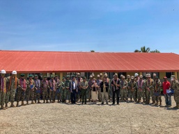 U.S. Navy Seabees Finish Construction of Schoolhouse in Timor-Leste
