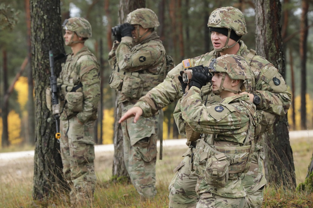 U.S. Army Soldiers conduct Reconnaissance training during KFOR28