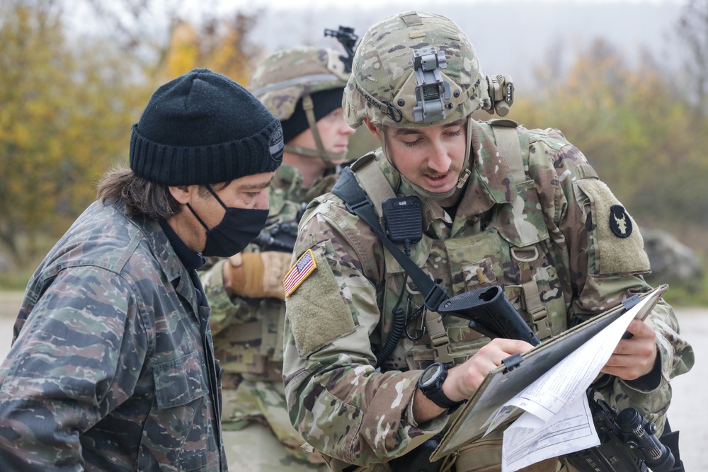 U.S. Army Soldiers conduct Reconnaissance training during KFOR28