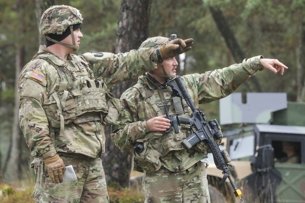 U.S. Army Soldiers conduct Reconnaissance training during KFOR28