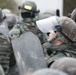 Moldovan soldiers conduct crowd riot control training