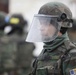 Moldovan soldiers conduct crowd riot control training