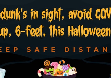 Halloween COVID-19 Twitter Graphic
