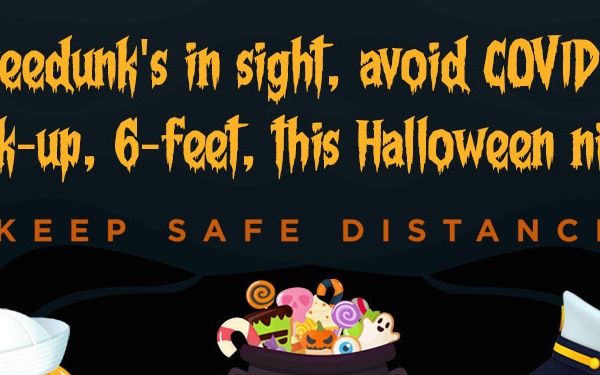 Halloween COVID-19 Twitter Graphic