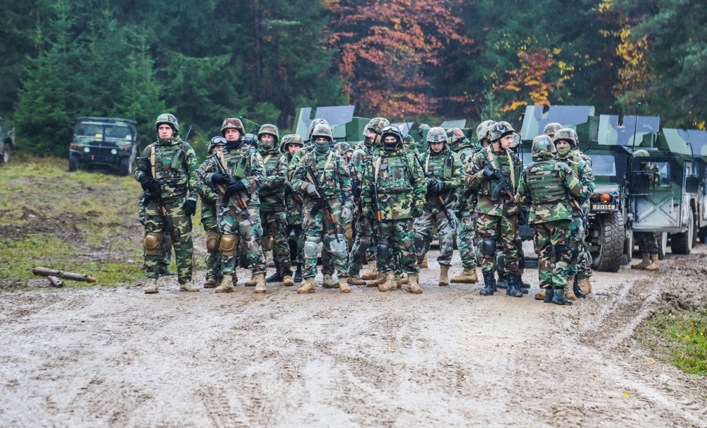 Moldovan soldiers conduct Administrative Boundary Line training during KFOR28