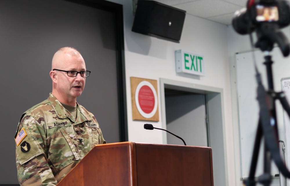 DVIDS - Images - 2/34th ICBT commander holds press conference in ...