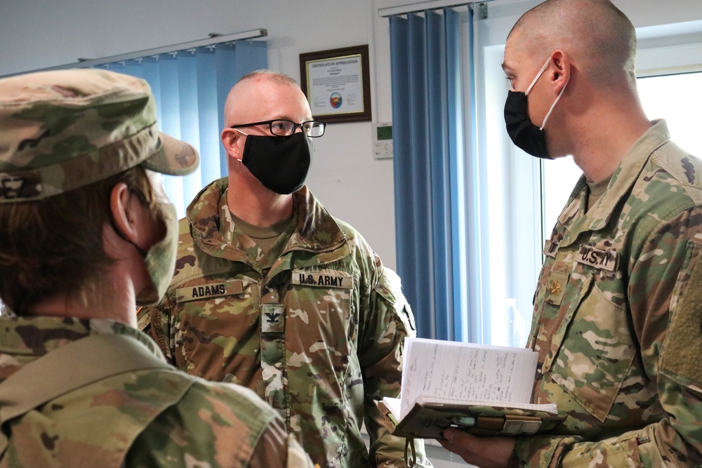 2/34th ICBT commander holds press conference in Germany