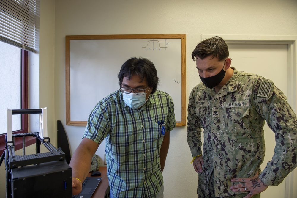 U.S. Navy Seabees with NMCB-5 Pioneer 3D Printing