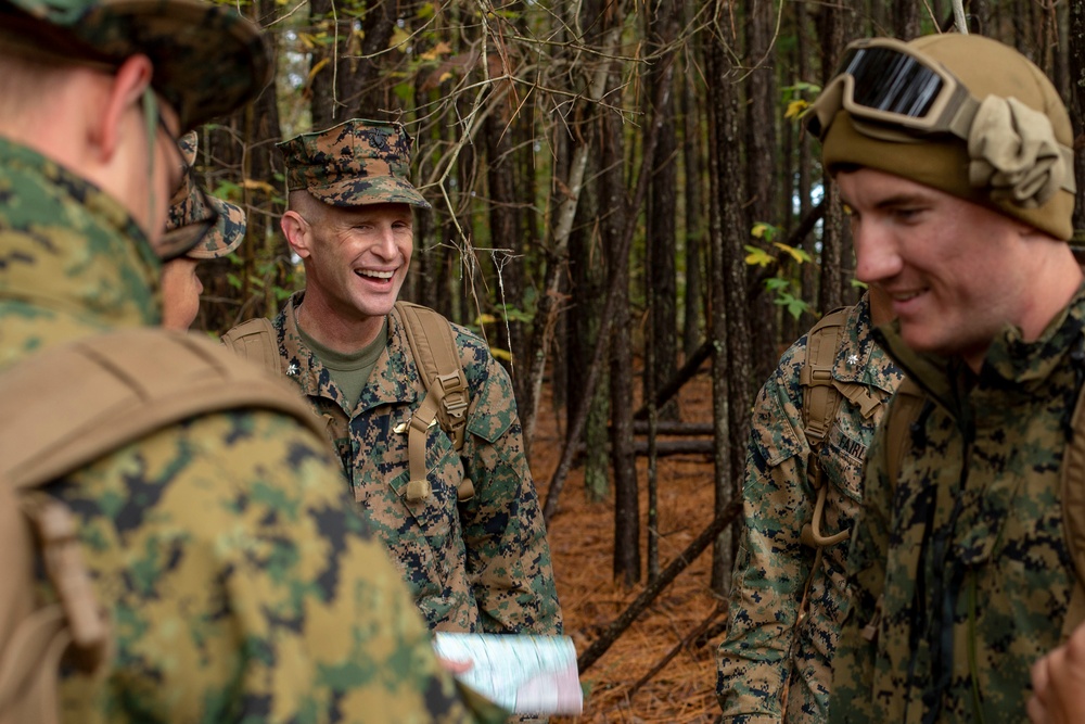 DVIDS - Images - Marines participating in MEFEX 21.1 conduct land nav ...