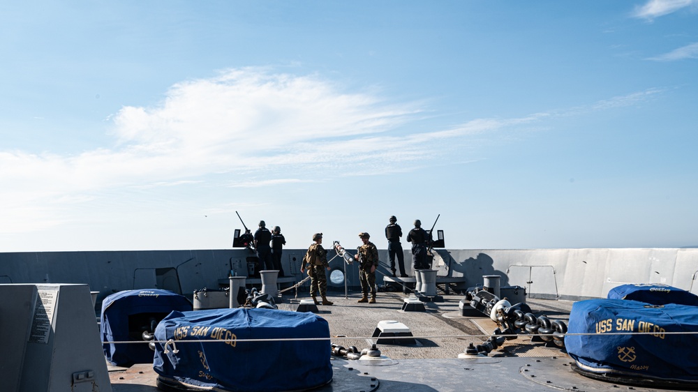 Makin Island ARG, 15th MEU conduct training in eastern Pacific Ocean