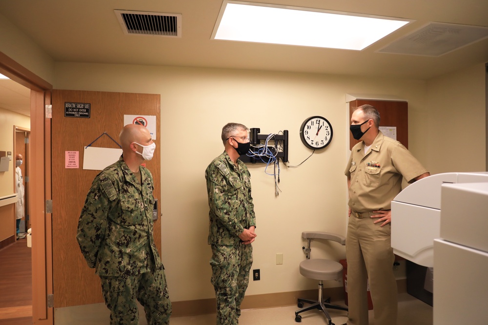 Naval Medical Forces Pacific Commander Visits San Diego Area Clinics