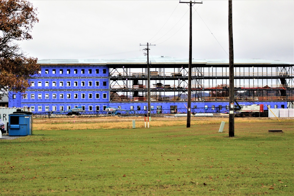 New barracks construction continues at Fort McCoy