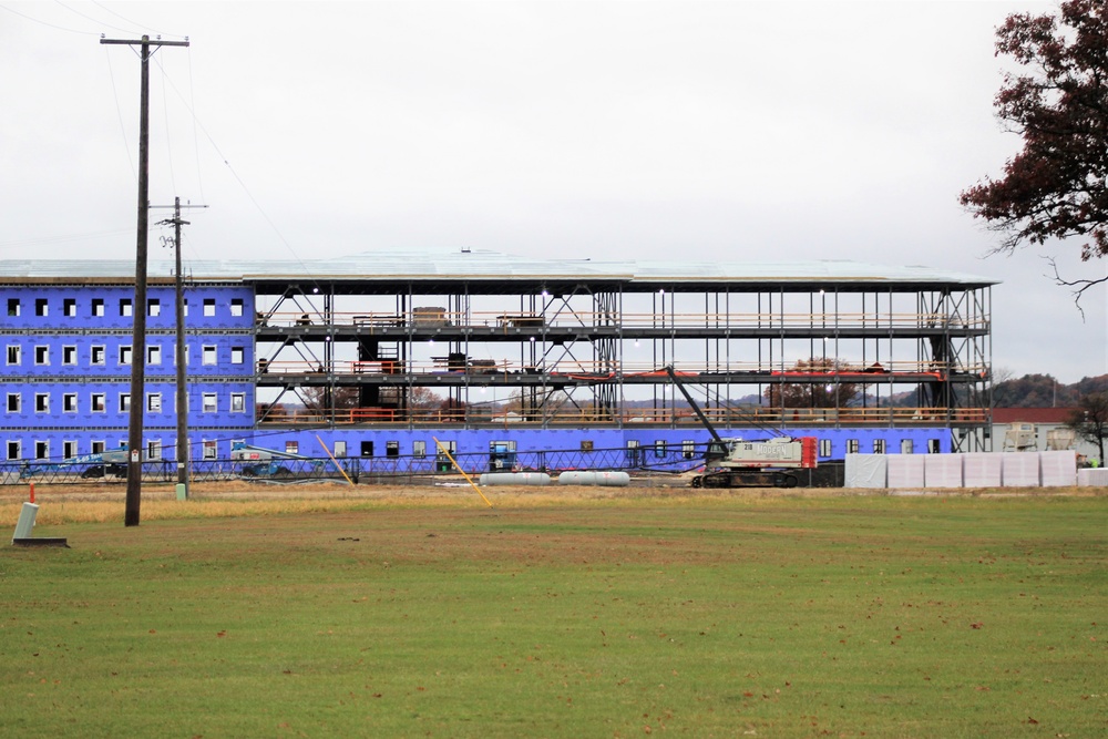 New barracks construction continues at Fort McCoy