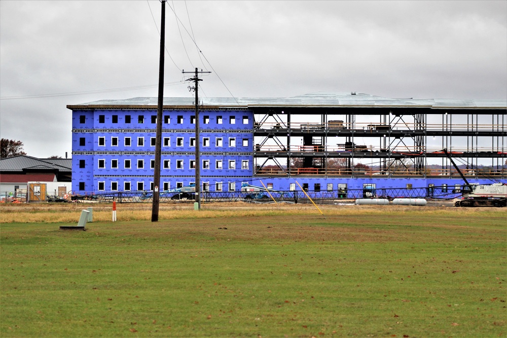 New barracks construction continues at Fort McCoy