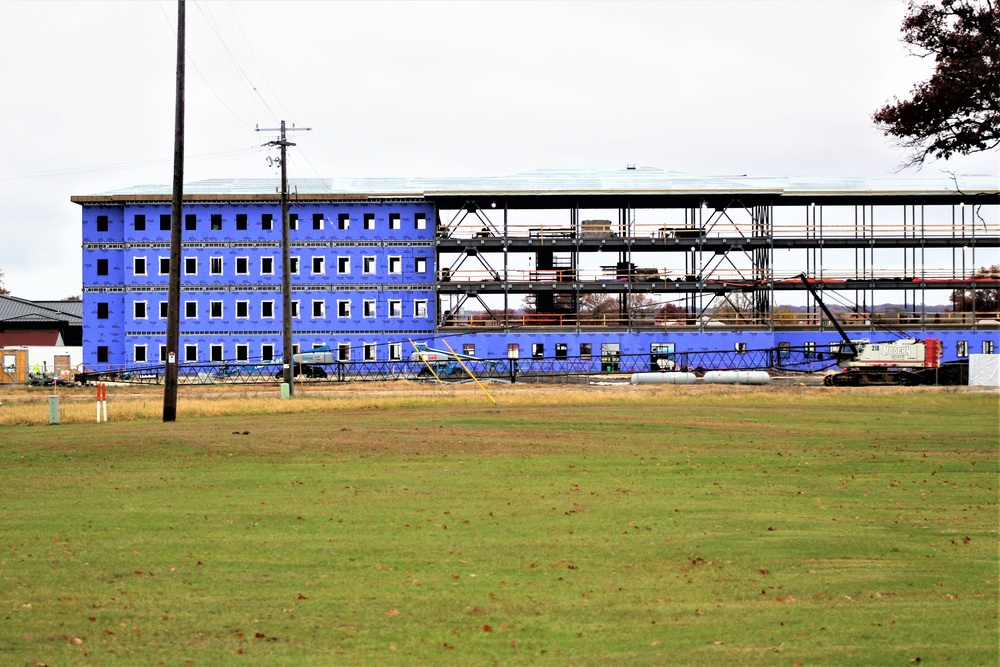 New barracks construction continues at Fort McCoy