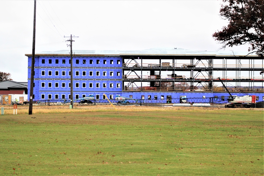 New barracks construction continues at Fort McCoy