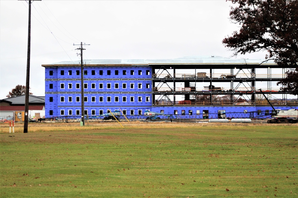 New barracks construction continues at Fort McCoy