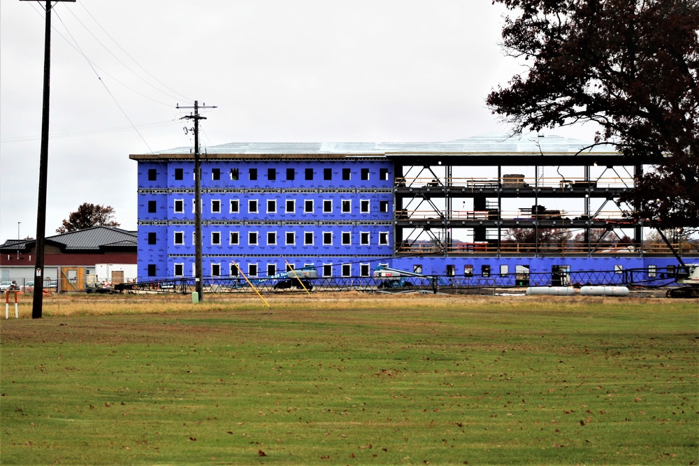 New barracks construction continues at Fort McCoy