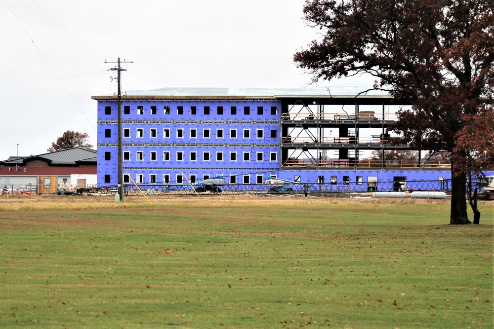 New barracks construction continues at Fort McCoy