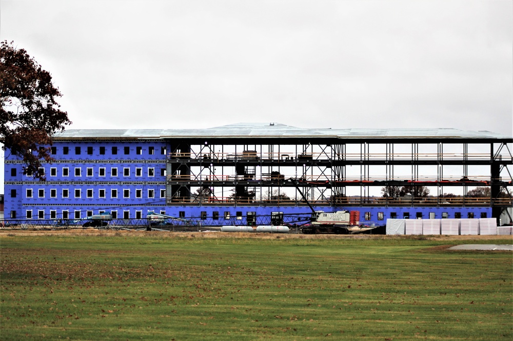 New barracks construction continues at Fort McCoy