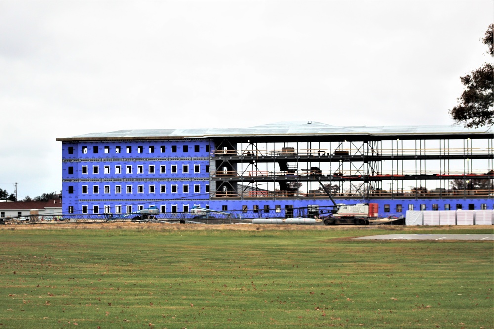 New barracks construction continues at Fort McCoy