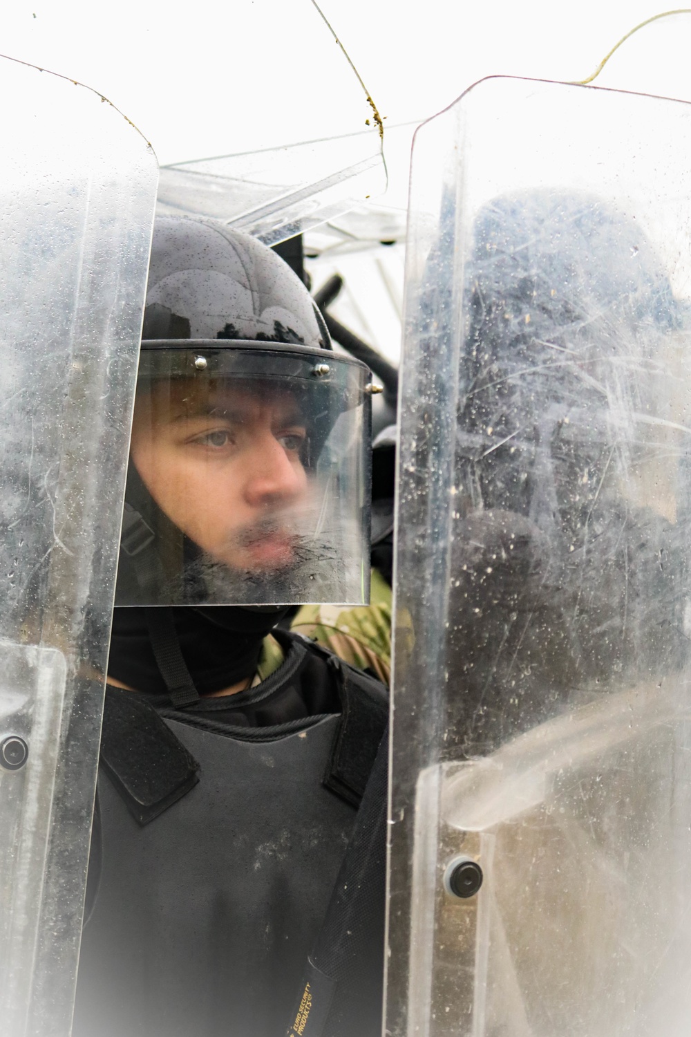 Iowa Soldier responds to realistic riot scenario at JMRC