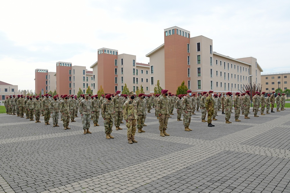 Expert Infantryman Badge (EIB) and Expert Soldier Badge (ESB) awards ceremony