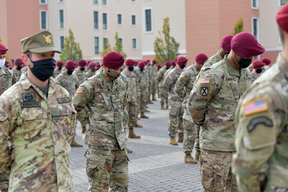 Expert Infantryman Badge (EIB) and Expert Soldier Badge (ESB) awards ceremony