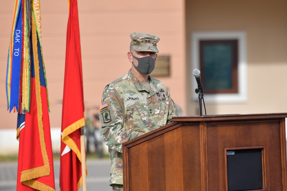 Expert Infantryman Badge (EIB) and Expert Soldier Badge (ESB) awards ceremony