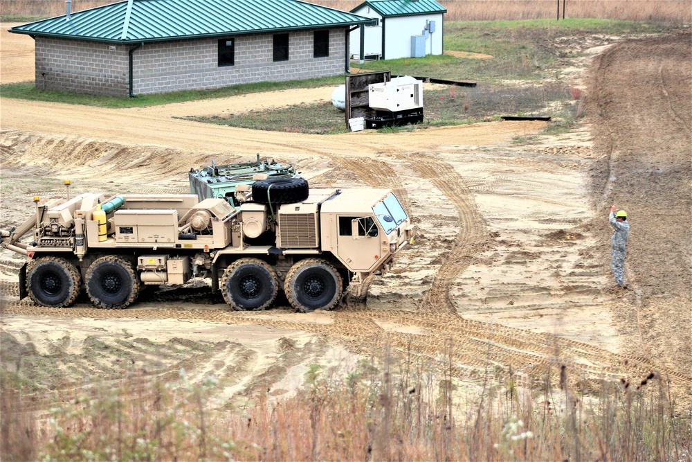 Soldiers hold field training for the Regional Training Site-Maintenance Wheeled-Vehicle Recovery Operations Course at Fort McCoy