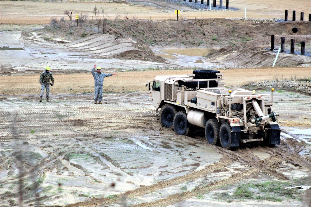 Soldiers hold field training for the Regional Training Site-Maintenance Wheeled-Vehicle Recovery Operations Course at Fort McCoy