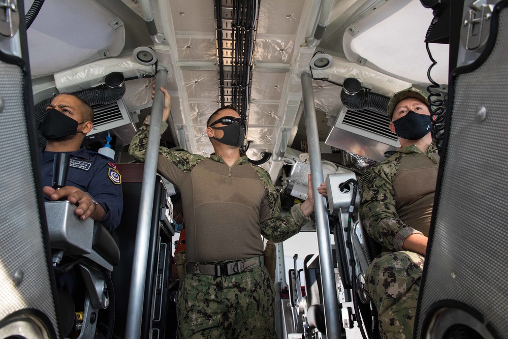 U.S. Coast Guard and Bahrain Coast Guard SMEE