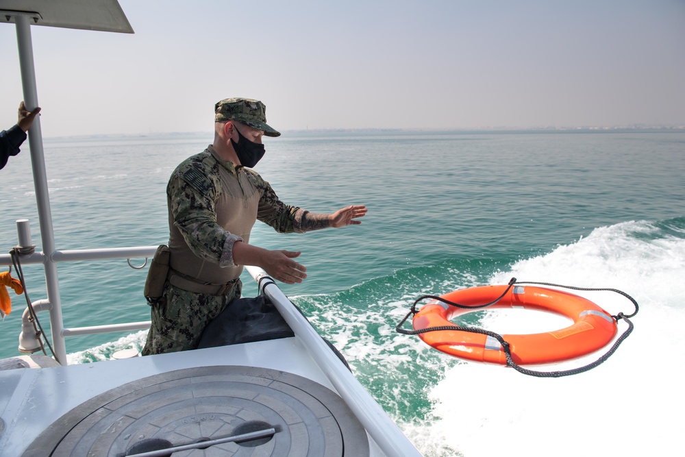 U.S. Coast Guard and Bahrain Coast Guard SMEE