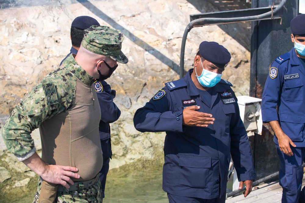 U.S. Coast Guard and Bahrain Coast Guard SMEE