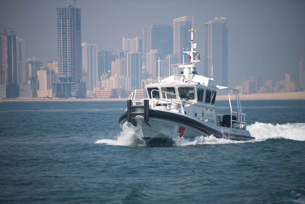 U.S. Coast Guard and Bahrain Coast Guard SMEE