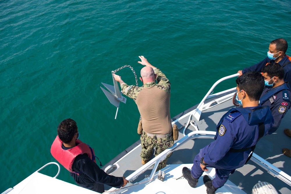 U.S. Coast Guard and Bahrain Coast Guard SMEE