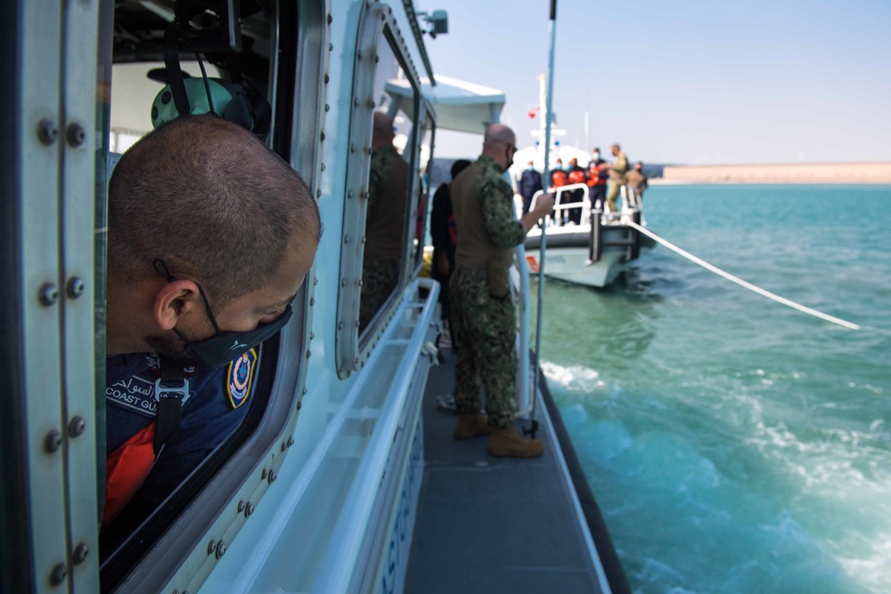 U.S. Coast Guard and Bahrain Coast Guard SMEE