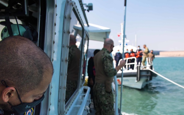 U.S. Coast Guard and Bahrain Coast Guard SMEE