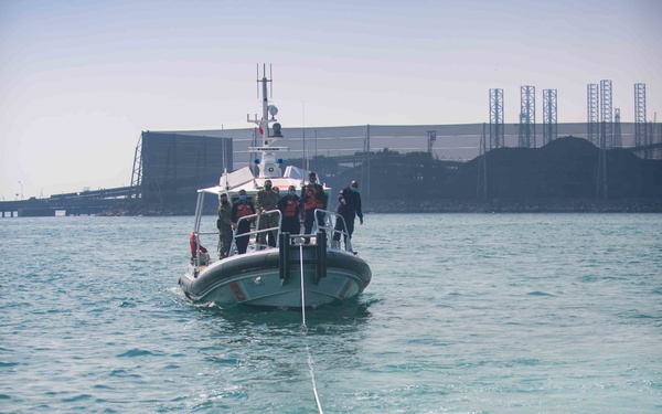 U.S. Coast Guard and Bahrain Coast Guard SMEE