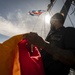 Flag-hoisting Drills with HMAS Ballarat