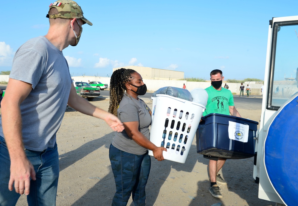 Camp Lemonnier Service Members Volunteer to Support Local Community
