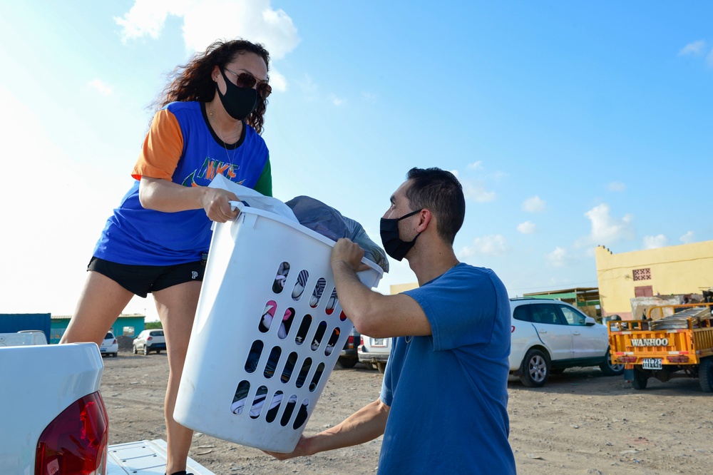 Camp Lemonnier Service Members Volunteer to Support Local Community
