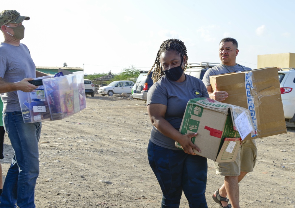 Camp Lemonnier Service Members Volunteer to Support Local Community