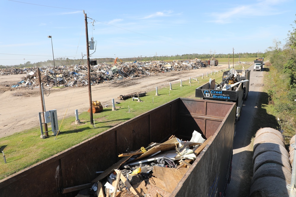 U.S. Army Corps of Engineers provides debris management technical assistance