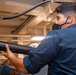 Sonar Technician Handles Array for ASW Exercises During Keen Sword 21