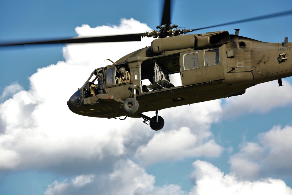 U.S. Army Aviation Battalion-Japan conducts Flight Deck Landing Practice in preparation for bilateral and joint deck landing operations during exercise Orient Shield 21-1