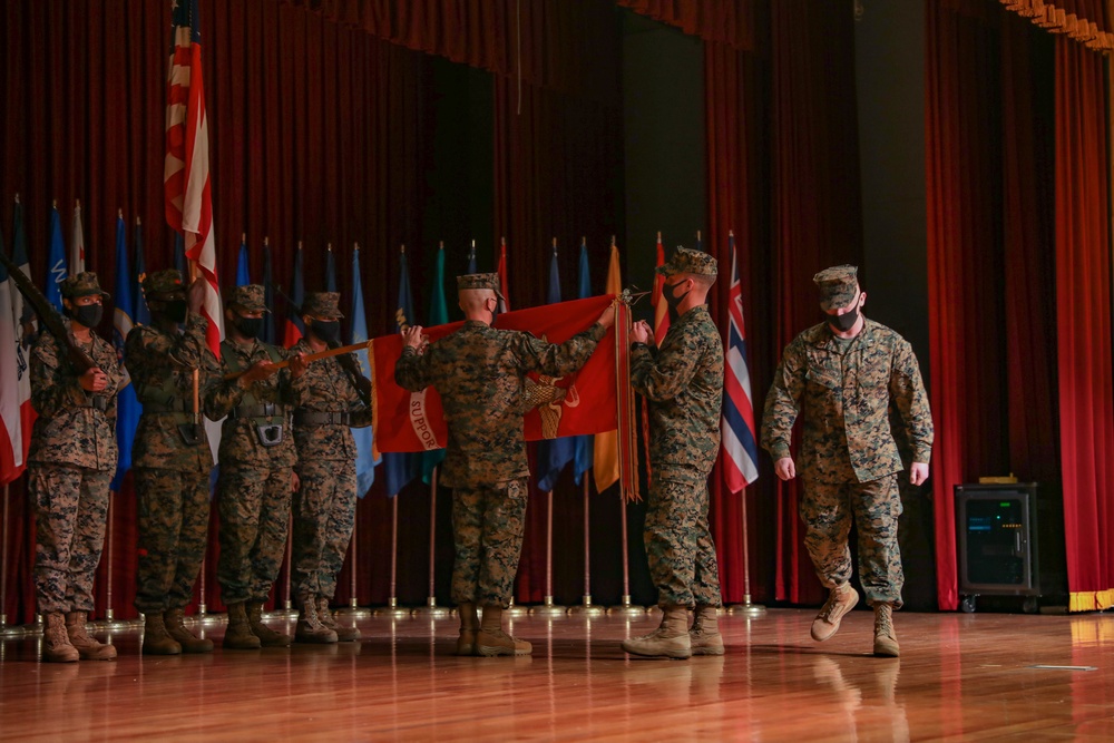 3d Landing Support Battalion activates aboard Camp Foster